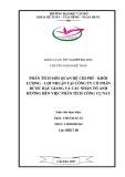 Khóa luận tốt nghiệp Kế toán: Phân tích mối quan hệ chi phí – khối lượng – lợi nhuận tại Công ty Cổ phần Dược Hậu Giang và các nhân tố ảnh hưởng đến việc phân tích công cụ này