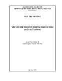 Luận văn Thạc sĩ Văn học: Yếu tố phi truyền thống trong thơ Trần Thế Xương