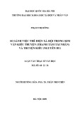 Luận văn Thạc sĩ Văn học: So sánh việc thể hiện xã hội trong Kim Vân Kiều truyện (Thanh Tâm Tài Nhân) và Truyện Kiều (Nguyễn Du)