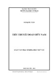 Luận văn Thạc sĩ Khoa học Ngữ văn: Tiểu thuyết Đoàn Hữu Nam