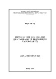 Luận án Tiến sĩ Văn học: Phóng sự Việt Nam 1930 - 1945 (Qua Tam Lang, Vũ Trọng Phụng và Ngô Tất Tố)