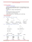 Tóm tắt lý thuyết và bài tập trắc nghiệm Hình có trục đối xứng