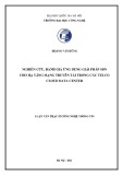 Luận văn Thạc sĩ Công nghệ thông tin: Nghiên cứu, đánh giá ứng dụng giải pháp SND cho hạ tầng mạng truyền tải trong các telco cloud data center