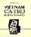 Việt Nam ca trù biên khảo: Phần 2