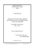 Luận văn Thạc sĩ Ngữ văn: Tiểu thuyết viết về nông thôn sau đổi mới (Qua Mảnh đất lắm người nhiều ma của Nguyễn Khắc Trường và Dòng sông mía của Đào Thắng)