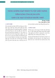 Năng lượng hạt nhân và vật liệu nano: Tiềm năng ứng dụng lớn cho các hạt có kích thước nhỏ