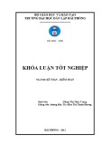 Khóa luận tốt nghiệp Kế toán Kiểm toán: Hoàn thiện công tác lập và phân tích Bảng cân đối kế toán tại công ty TNHH MTV Đóng và Sửa chữa tàu Hải Long