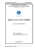 Khóa luận tốt nghiệp Kế toán Kiểm toán: Hoàn thiện công tác kế toán tài sản cố định tại công ty TNHH Mai Linh, Hải Phòng