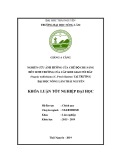 Khóa luận tốt nghiệp Lâm nghiệp: Nghiên cứu ảnh hưởng của chế độ che sáng đến sinh trưởng của cây Kim giao núi đất (Nageia wallichiana (C. Presl) Kuntze) tại trường đại học Nông Lâm Thái Nguyên