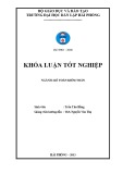 Khóa luận tốt nghiệp Kế toán Kiểm toán: Hoàn thiện tổ chức công tác kế toán hàng tồn kho tại công ty Cổ phần thương mại và dịch vụ Sơn Bình