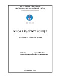 Khóa luận tốt nghiệp Quản trị doanh nghiệp: Một số biện pháp nhằm nâng cao hiệu quả sử dụng nguồn nhân lực tại công ty Cổ phần Cảng Nam Hải