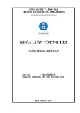 Khóa luận tốt nghiệp Kế toán Kiểm toán: Hoàn thiện công tác kế toán doanh thu, chi phí và xác định kết quả kinh doanh tại Công ty Cổ phần Tư vấn Đầu Tư Xây Dựng và Thương Mại Việt Vương