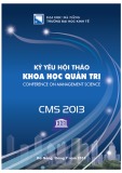 Kỷ yếu Hội thảo Khoa học quản trị CMS 2013