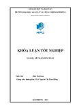 Khóa luận tốt nghiệp Kế toán Kiểm toán: Hoàn thiện công tác kế toán vốn bằng tiền tại Công ty cổ phần vận tải biển Hùng Vương