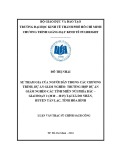 Luận văn Thạc sĩ Chính sách công: Sự tham gia của người dân trong các chương trình, dự án giảm nghèo: Trường hợp dự án giảm nghèo các tỉnh miền núi phía Bắc – giai đoạn 2 (2010 – 2015) tại xã Do Nhân, huyện Tân Lạc, tỉnh Hòa Bình