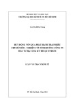 Luận văn Thạc sĩ Kinh tế: Huy động vốn qua phát hành trái phiếu chuyển đổi – nghiên cứu tình huống Công ty đầu tư hạ tầng kỹ thuật TP.HCM