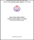 Bài giảng Công tác quốc phòng và an ninh: Phần 2 - Trường ĐH Hàng Hải