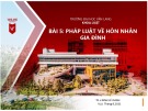 Bài giảng Pháp luật đại cương: Bài 5 - Trường ĐH Văn Lang