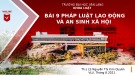 Bài giảng Pháp luật đại cương: Bài 9 - Trường ĐH Văn Lang