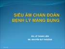 Bài giảng Siêu âm chẩn đoán bệnh lý màng phổi