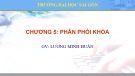 Bài giảng An ninh mạng máy tính - Chương 5: Phân phối khóa (ThS. Lương Minh Huấn)