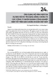 Ứng dụng mô hình merton dự báo rủi ro tín dụng: Bằng chứng từ các công ty nhóm ngành công nghiệp niêm yết trên sàn chứng khoán Việt Nam