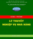 Giáo trình Lý thuyết nghiệp vụ nhà hàng: Phần 2 - CĐ Du lịch Hà Nội