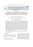 Cloning, expression, purification and oligomeric characterization of the AopB-C-terminus domain in T3SS major translocator protein of aeromonas hydrophila