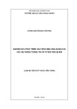 Luận án Tiến sĩ Kỹ thuật viễn thông: Nghiên cứu phát triển cấu trúc EBG ứng dụng cho các hệ thống thông tin vô tuyến thế hệ mới