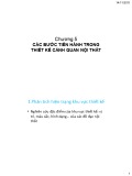 Bài giảng Cảnh quan nội thất - Chương 5: Các bước tiến hành trong thiết kế cảnh quan nội thất