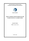 Master thesis Computer science: Deep learning-based approach for water crystal classification