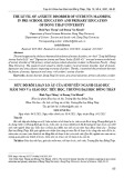 The level of anxiety disorder of students majoring in pre-school education and primary education of Dong Thap university