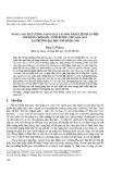 Nâng cao chất lượng giảng dạy các học phần liên quan đến nội dung chăm sóc, nuôi dưỡng trẻ mầm non tại trường Đại học Thủ đô Hà Nội