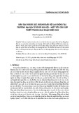 Đào tạo nhân lực ngành bảo hộ lao động tại trường Đại học Thủ đô Hà Nội – một yêu cầu cấp thiết trong giai đoạn hiện nay