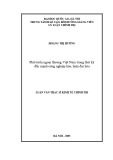 Luận văn Thạc sĩ Kinh tế: Phát triển ngoại thương Việt Nam trong thời kỳ đẩy mạnh công nghiệp hóa, hiện đại hóa