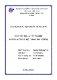 Tóm tắt Đồ án tốt nghiệp Công nghệ thông tin: Xây dựng ứng dụng quản lý nhân sự