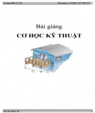 Bài giảng Cơ học kỹ thuật: Phần 2 - ThS. Hồ Minh Tú