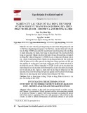 Nghiên cứu các nhân tố tác động tới ý định sử dụng dịch vụ thanh toán di động dựa trên phân tích lợi ích - chi phí và ảnh hưởng xã hội