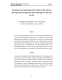 Ứng dụng công nghệ thông tin trong dạy & học ngữ âm Hán ngữ: Đánh giá hiệu quả giáo trình điện tử ‘Hán ngữ sơ cấp’