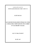 Luận văn Thạc sĩ Lịch sử: Đảng bộ huyện Hoành Bồ (tỉnh Quảng Ninh) lãnh đạo phát triển kinh tế công nghiêp̣ từ năm 1986 đến năm 2012