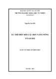 Luận văn Thạc sĩ Khoa học: Xu thế biến đổi các đợt nắng nóng ở Nam Bộ