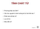 Bài giảng Cơ sở khoa học vật liệu: Tính chất từ - Cao Xuân Việt