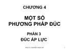 Bài giảng Công nghệ đúc - Chương 4: Một số phương pháp đúc (Phần 3)