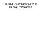 Bài giảng Địa chất dầu khí - Chương 5: Sự thành tạo và di cư của Hydrocarbon