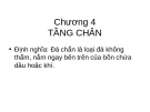 Bài giảng Địa chất dầu khí - Chương 4: Tầng chắn