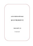 Giáo trình Quản trị dịch vụ - Trần Hữu Ái