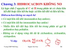 Bài giảng Cơ sở hóa học hữu cơ 1: Chương 3 - ThS. Nguyễn Văn Hiểu