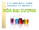 Bài giảng Hóa đại cương - Chương 1: Đại cương về hóa học hữu cơ