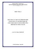 Luận văn Thạc sĩ Kinh tế: Phân tích các nhân tố ảnh hưởng đến sự hài lòng của người dân đối với dịch vụ hành chính công trên địa bàn tỉnh An Giang