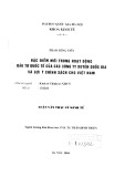 Luận văn Thạc sĩ Khoa học kinh tế: Đặc điểm mới trong hoạt động đầu tư quốc tế của các công ty xuyên quốc gia và gợi ý chính sách cho Việt Nam